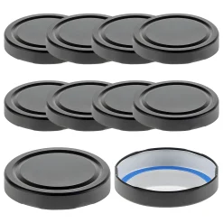 TO 82 Deep schwarz matt für Kaltabfüllung BLUESEAL, 10 Stück