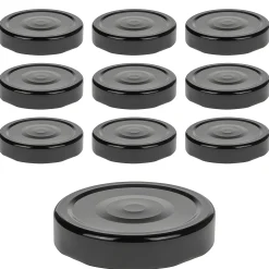 TO 66 Deep schwarz past. mit Button, 10 Stück