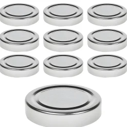 TO 66 Deep silber past., 10 Stück