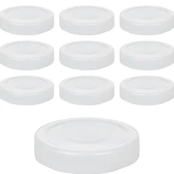 TO 66 Deep weiß past. mit Button, 10 Stück