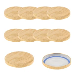 TO  70 Holzdekor matt past. mit Button BLUESEAL, 10 Stück