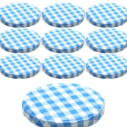 TO  82 kariert blau/weiß ster., 10 Stück