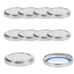 TO  82 silber für Kaltabfüllung BLUESEAL, 10 Stück