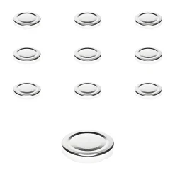 TO  43 silber past., 10 Stück