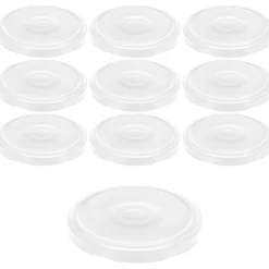 TO  82 weiß past. mit Button, 10 Stück