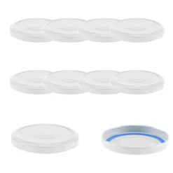 TO  66 weiß past. mit Button BLUESEAL, 10 Stück