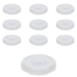 TO  53 weiß ster. mit Button, 10 Stück