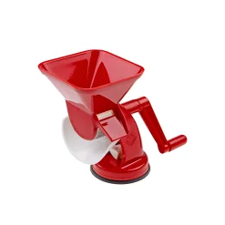Tomatenpresse 'Velox' mit Auffangschale