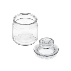 Vorratsglas  150 ml mit Glasstopfen