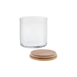 Vorratsglas 'Inga'  530 ml mit Holzdeckel