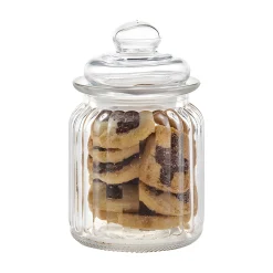 Vorratsglas mit Facetten  260 ml