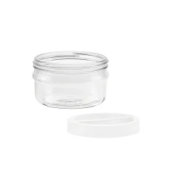 Vorratsglas 'Ortes' 1,5 Liter mit Schraubdeckel weiß