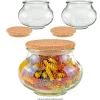 WECK-Schmuckglas 1062 ml mit Pilzkorken, 3er Set