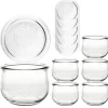 WECK-Tulpenglas 580 ml + Glasdeckel, 6er Set
