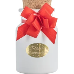 Weihnachtsetiketten 'Fröhliche Weihnachten ovale', 20 Stück