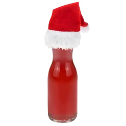 Weihnachtsmütze 7,5 x 13 cm, 6 Stück